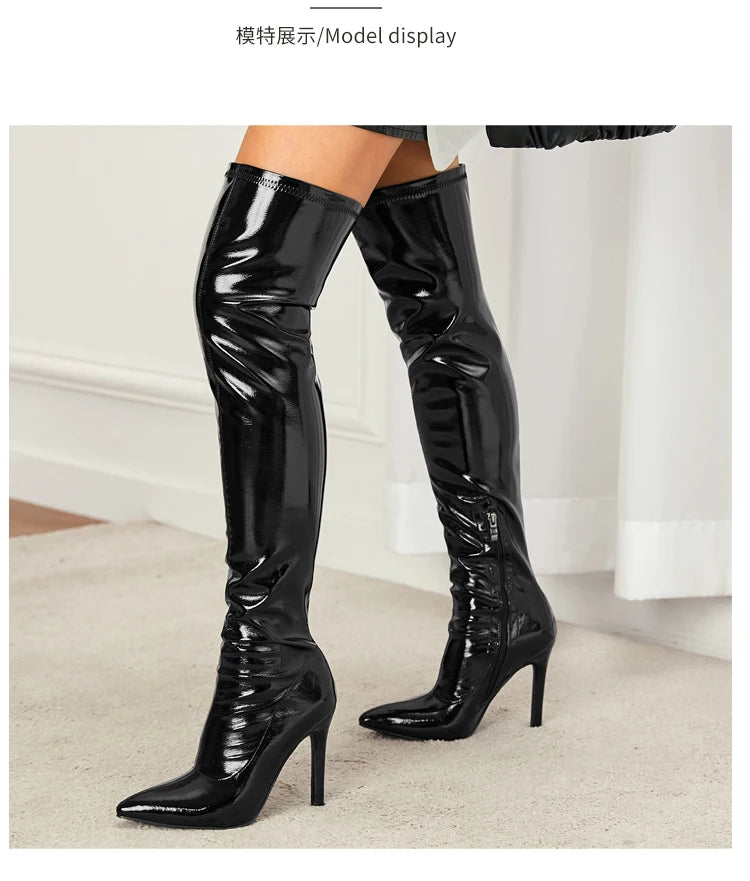 Crimson Command Boots