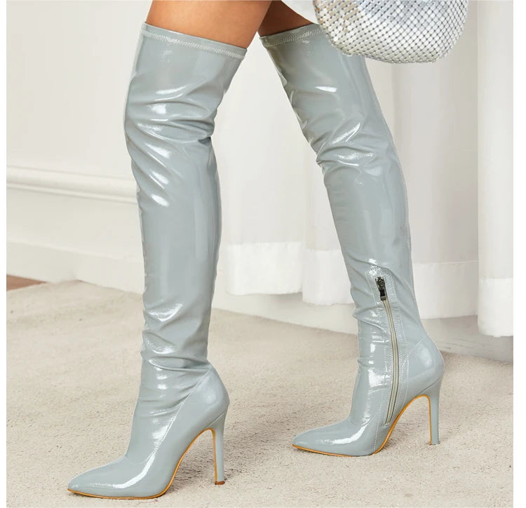 Crimson Command Boots