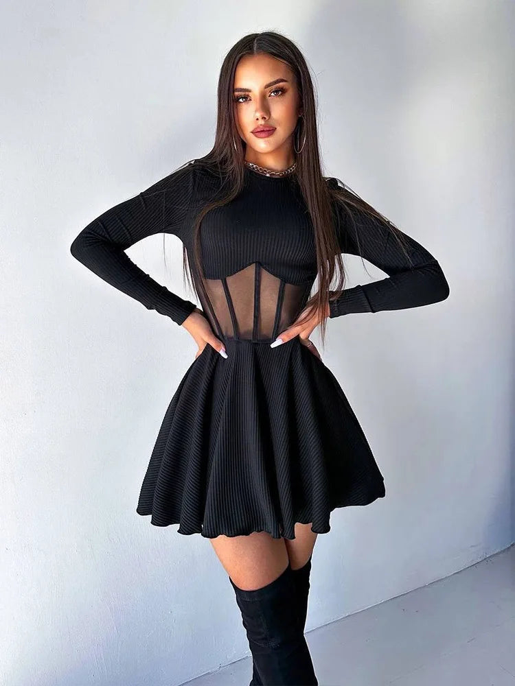 Midnight Muse Mini Dress