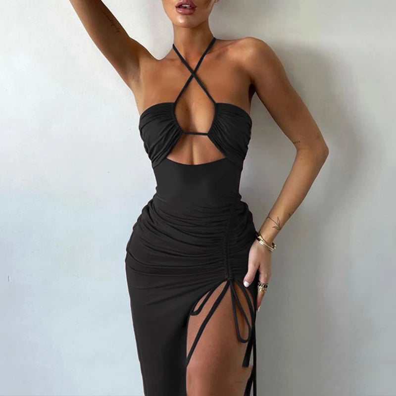 La Divina Backless Dress